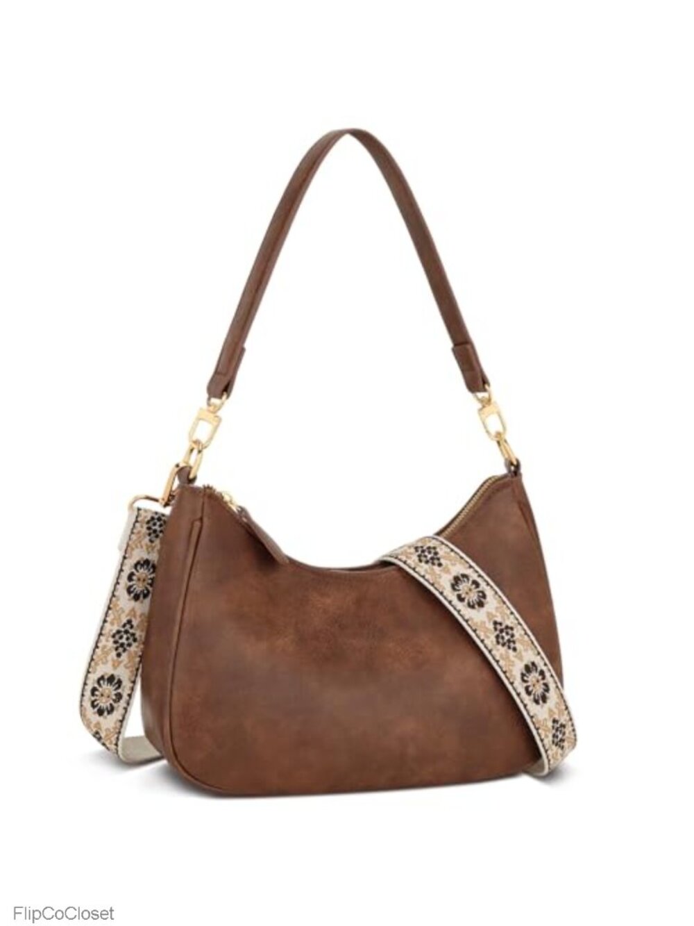 Small Vintage PU Leather Shoulder Bag Crossbody